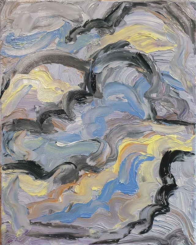 "Everything is you"
Oil on canvas 40