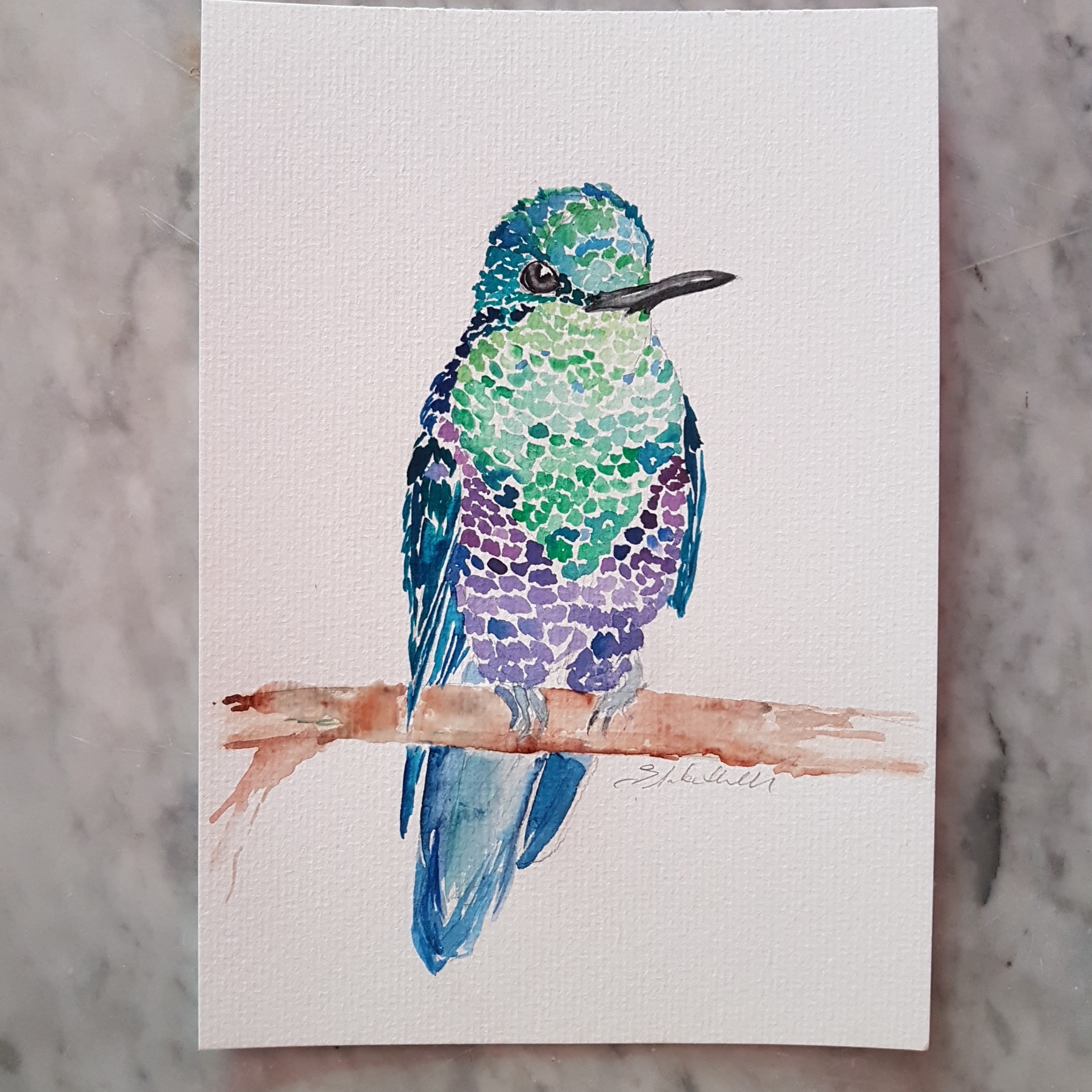 Hummingbird by Liz H Lovell