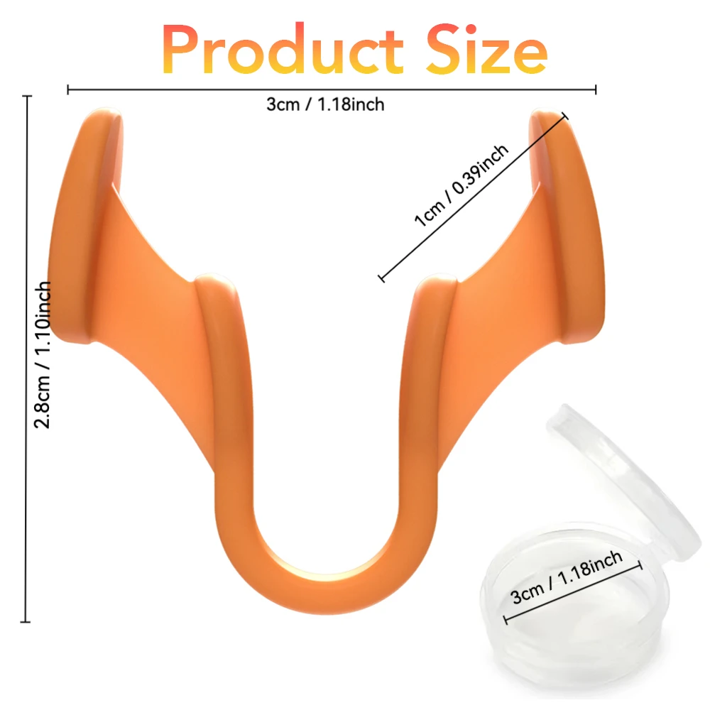 Clipe Nasal de Silicone Antironco