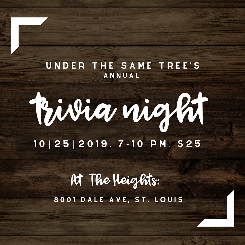 UTST Annual Trivia Event 2019