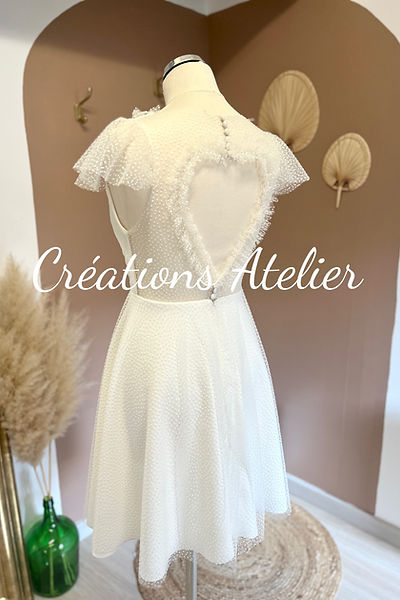 créations robe mariée sur mesure Reims 