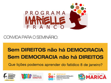 SEMINÁRIO: Sem DIREITOS não há DEMOCRACIA – Sem DEMOCRACIA não há DIREITOS