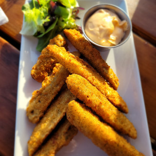 beer, brewery, Vernon, food, drinks, chill, friends, deep fried pickles, craft beers, pint