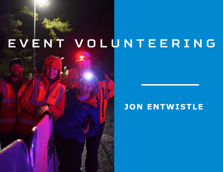 Volunteers at the Illuminator Night Trail Race