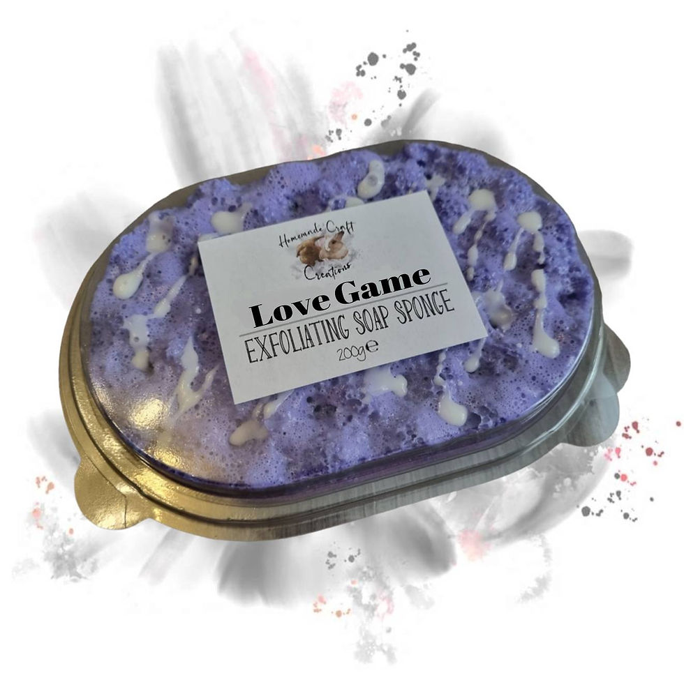 Love Game Exfoliating Soap Sponge