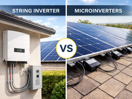 Solar Inverters Explained: String Inverters vs. Microinverters