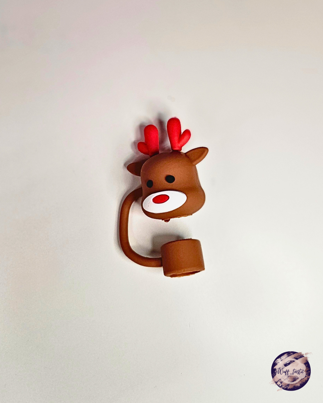 Strohhalm- Abdeckkappen Christmas Edition