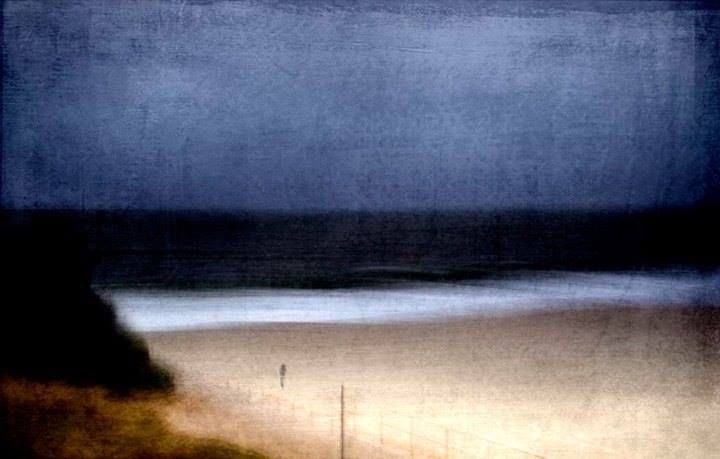 stormy beach