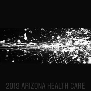 Abstract Black and White Splatter Art