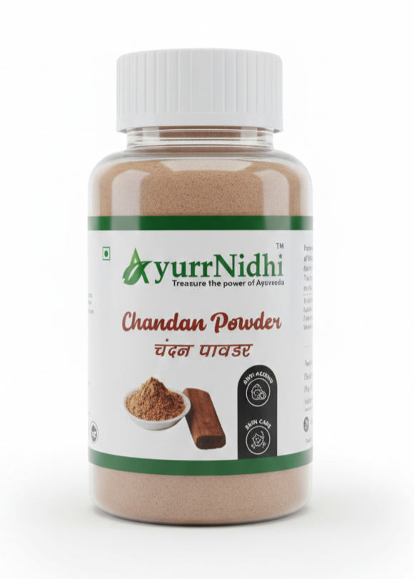Natural Sandalwood Powder for face packs and traditional Ayurvedic skincare use