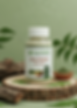Fresh Azadirachta indica leaves ground into fine neem leaves powder