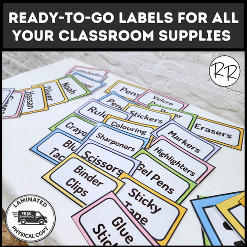 Copy Name Label Physical Copy: Supply Labels & Name Tags | Multicolour & Sprinkles ...