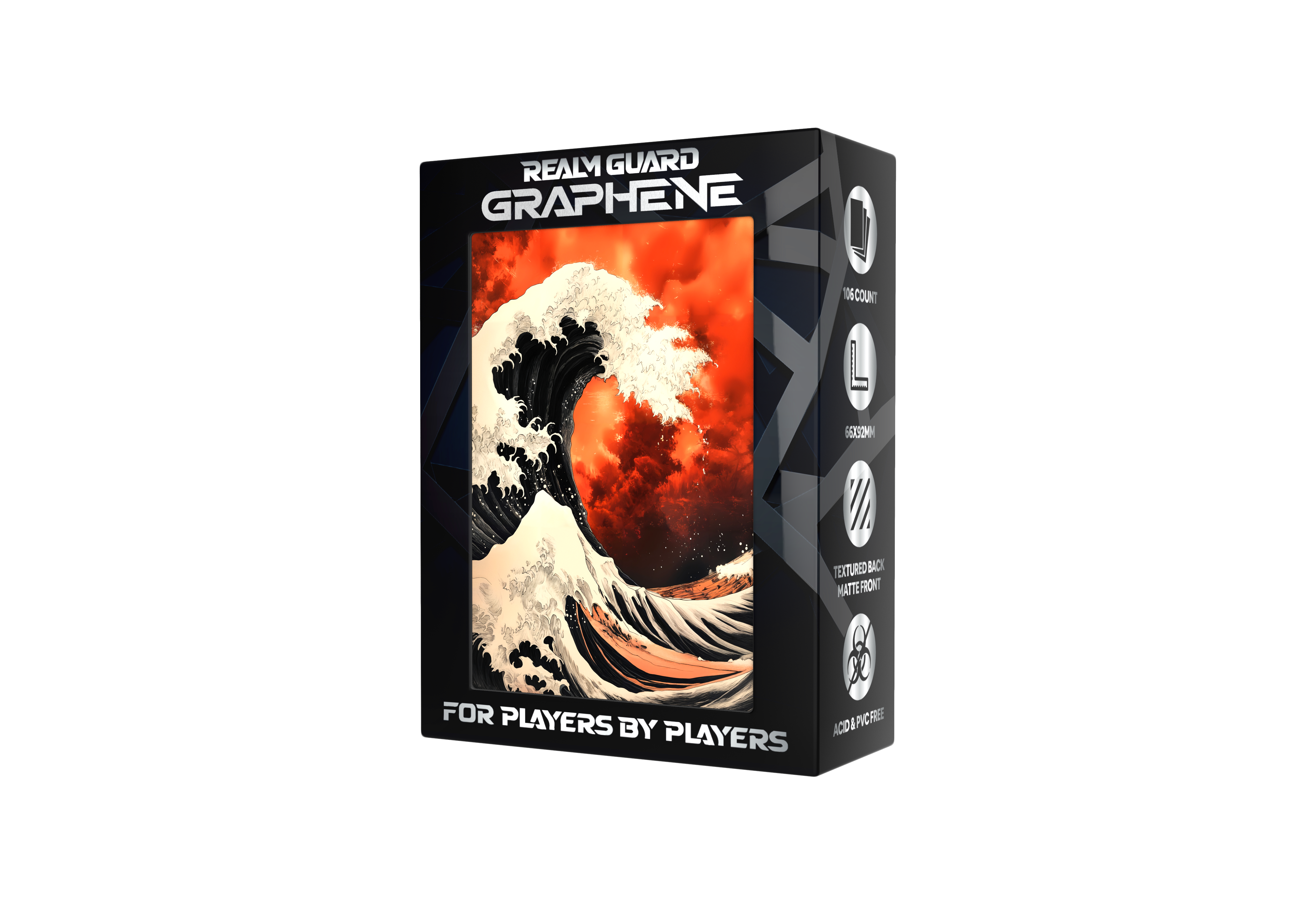 Great Fire Wave Graphene Sleeves