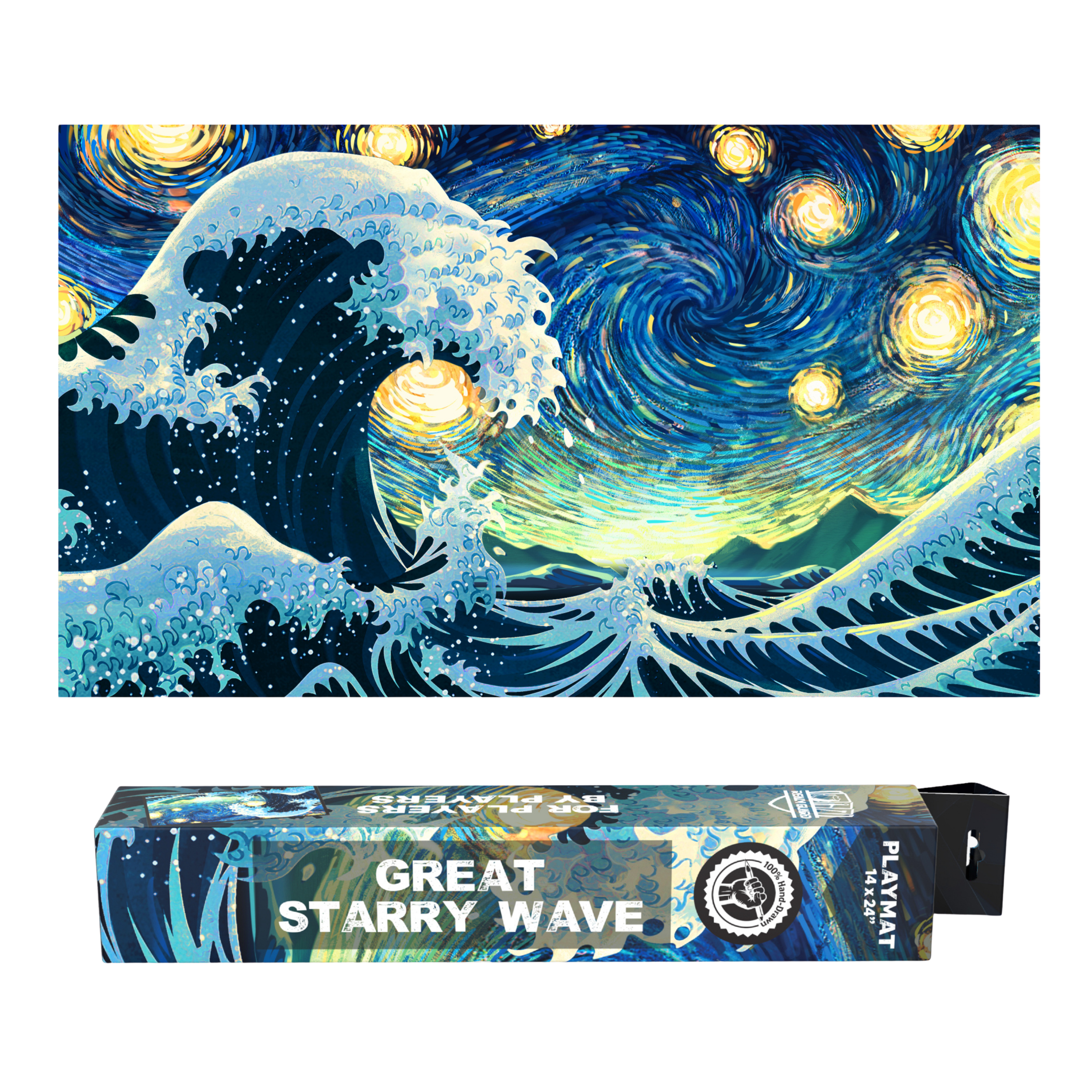 Great Starry Wave 14X24"
