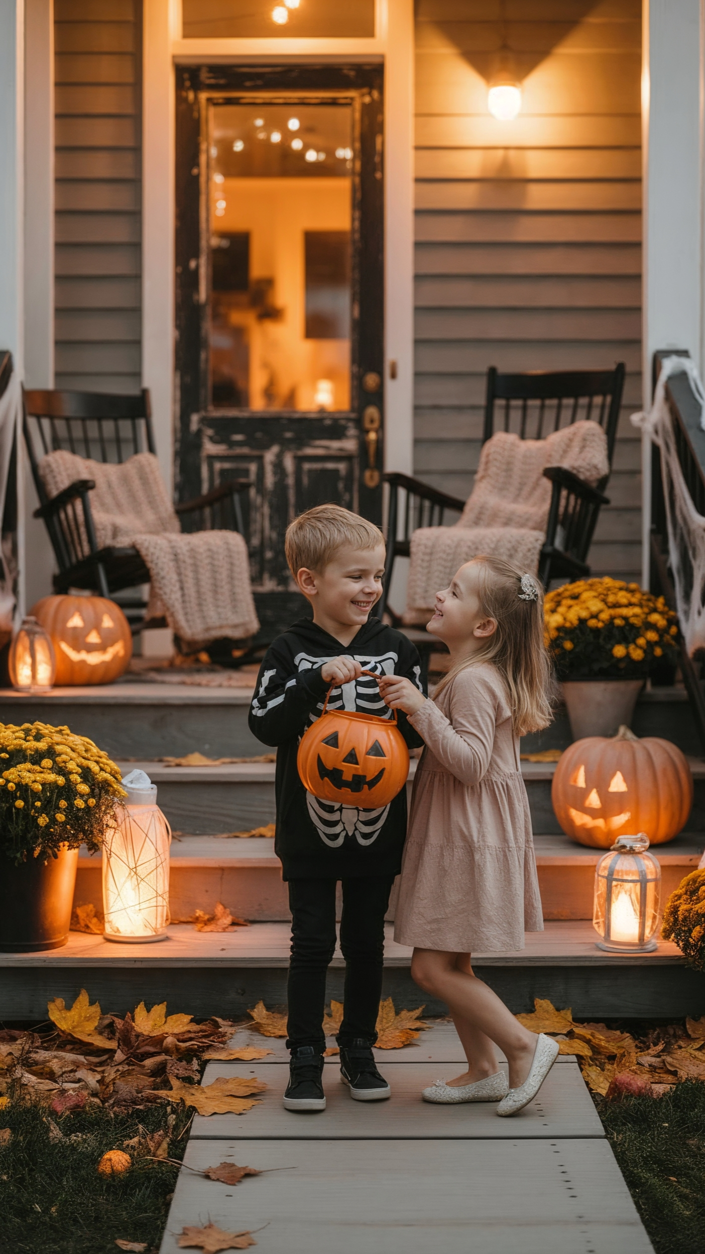 A little spooky. Still your house.