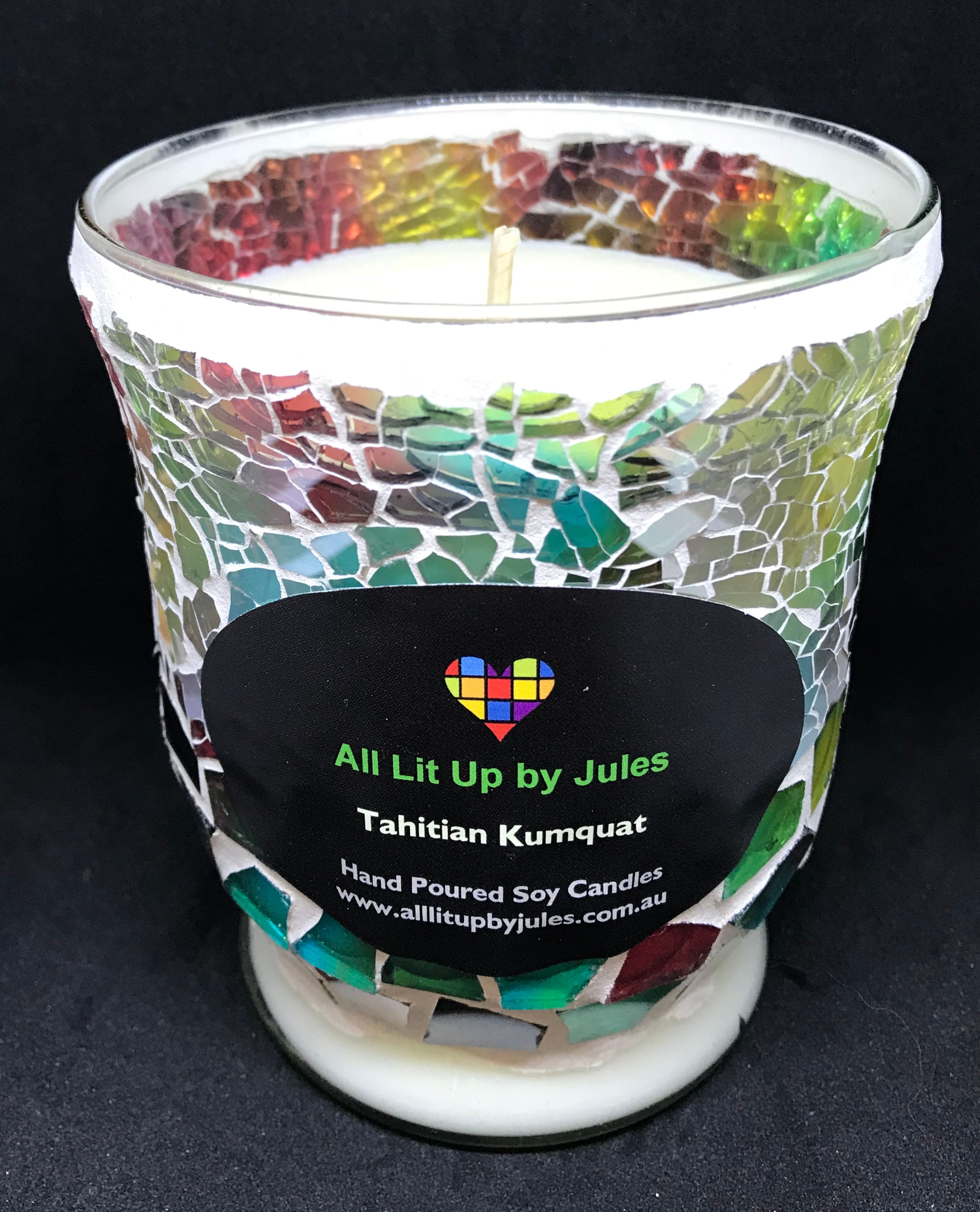 Mosaic Red & Green Hurricane