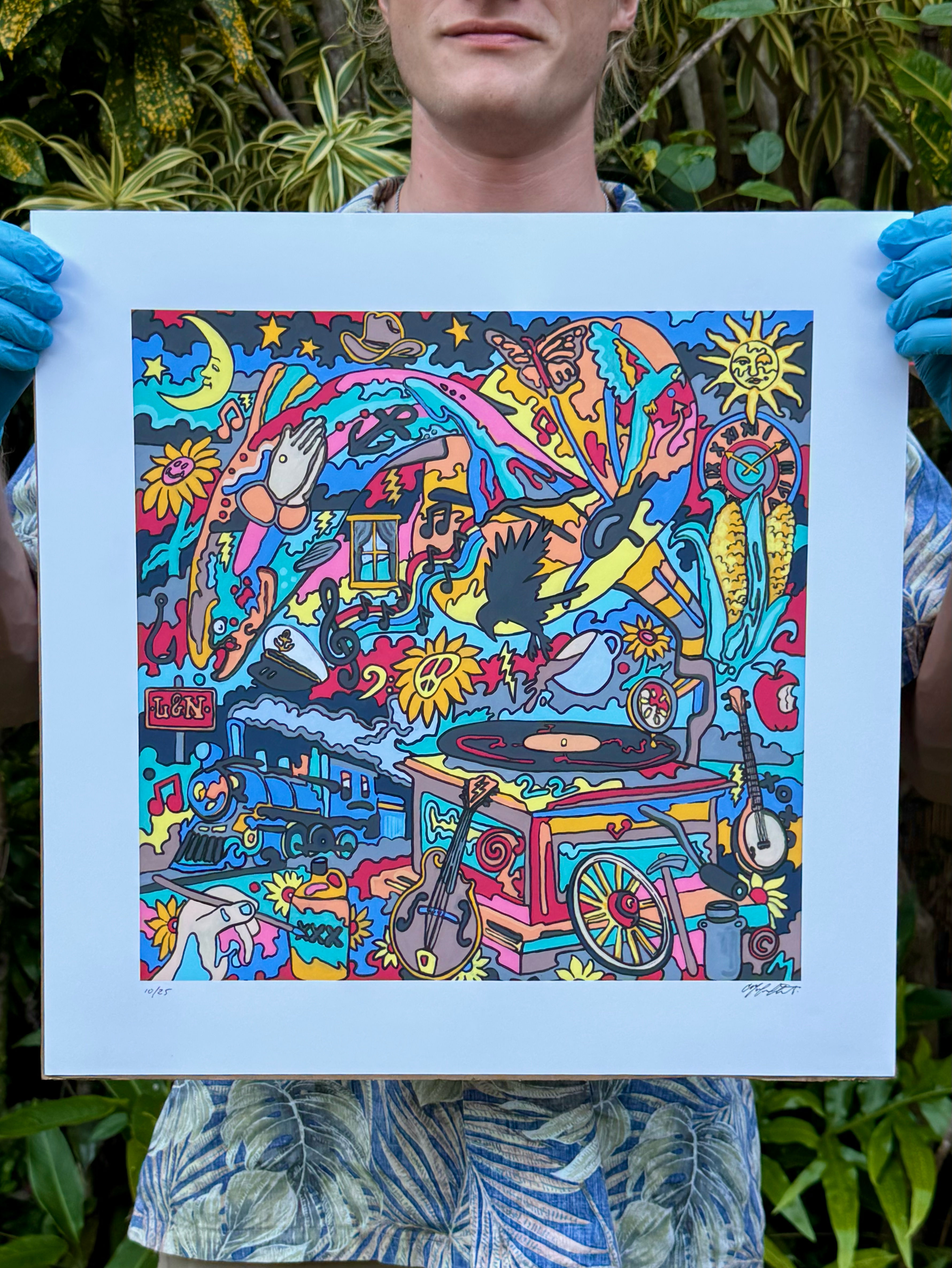 "Grassroots" Leftover Salmon Print