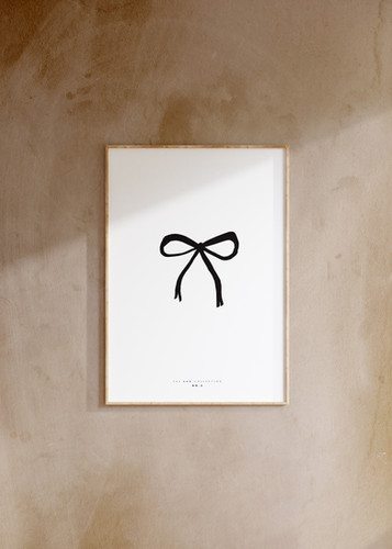 Bow No.3 | BLACK | STUDIO JEANETTE