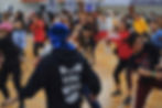 university dance team rehearsal choreography by Andrew Elam