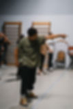 hip hop dance class with Andrew Elam and students