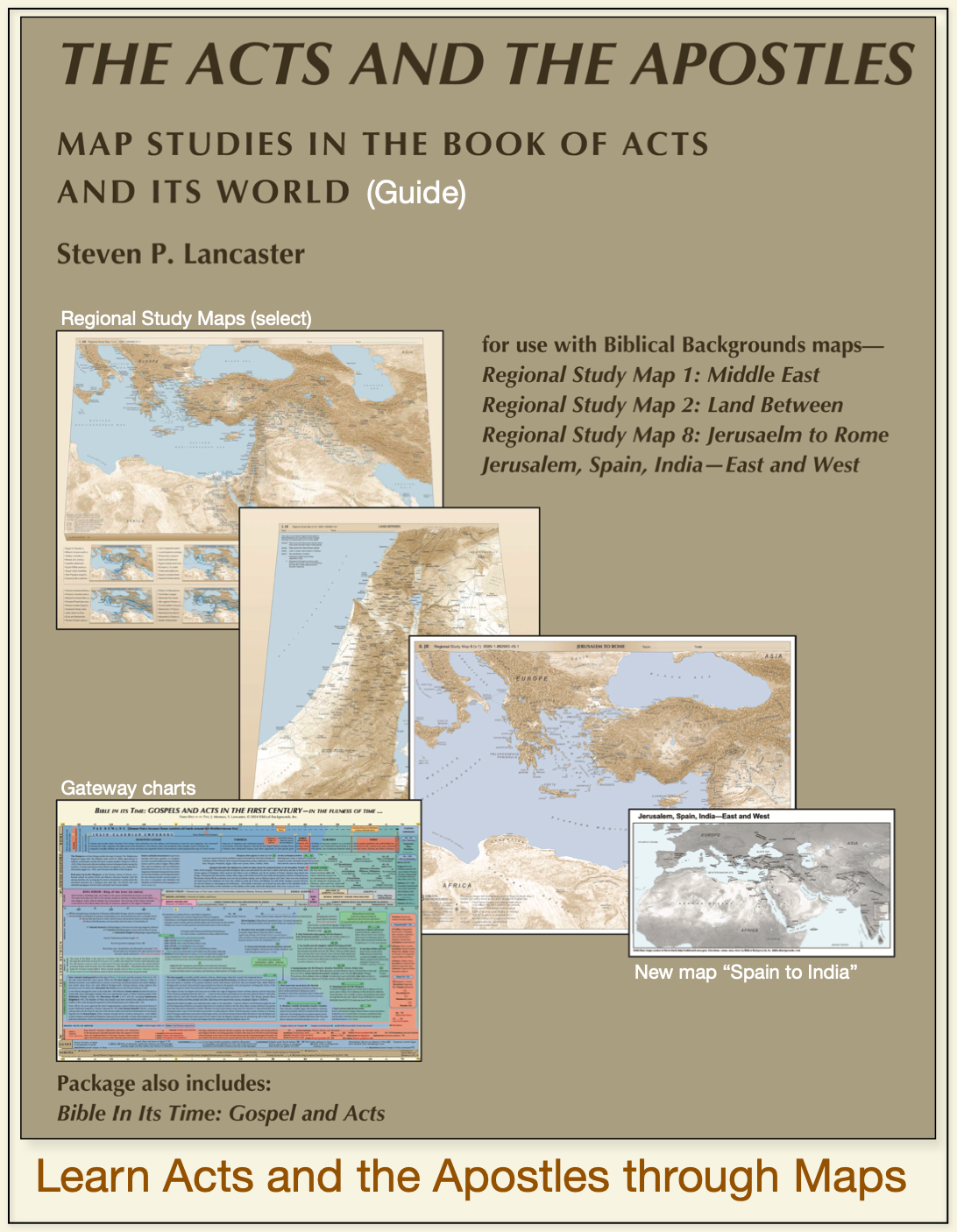 Learn Acts and the Apostles through Maps