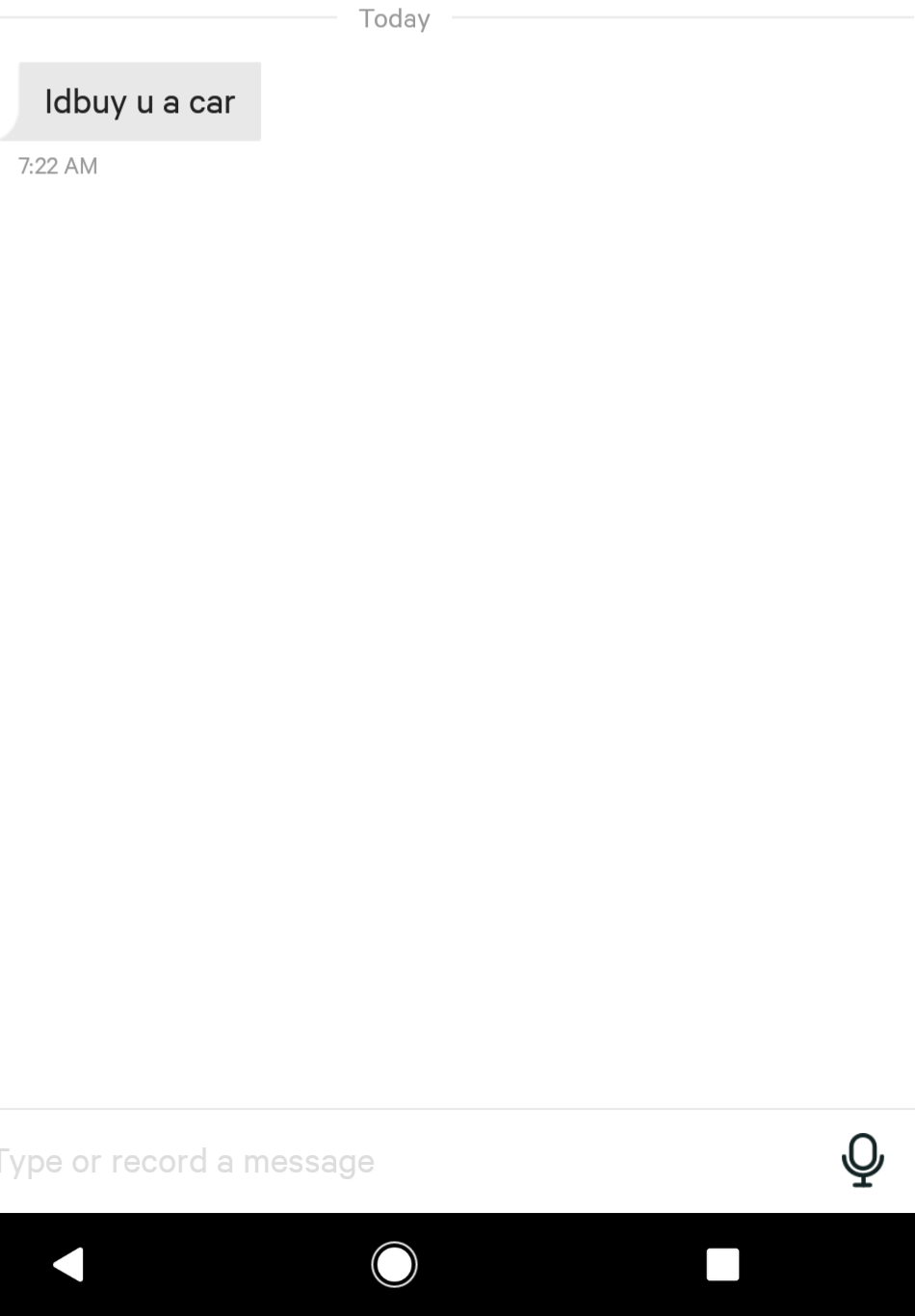 Is he for real?