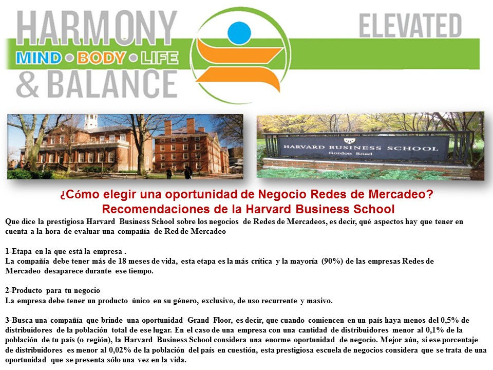 ESCUELA DE NEGOCIO HARVARD