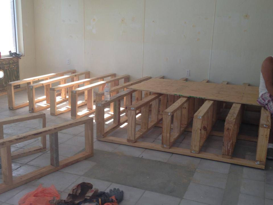 Altar en proceso