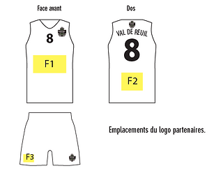 Sponsor maillots DBVR