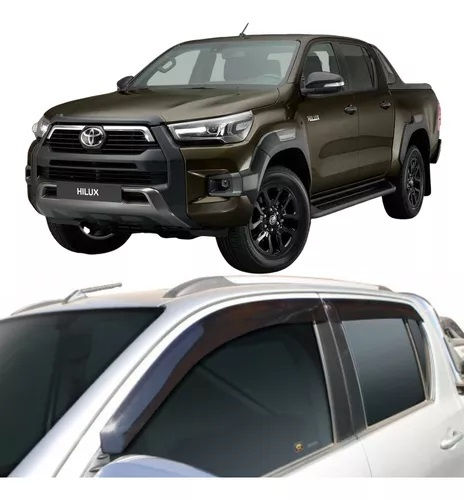 Gotero Deflector de Lluvia Toyota Hilux 2016/2023