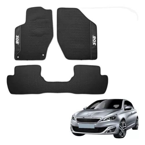 Alfombra Engomada Peugeot 308 2010 En Delante