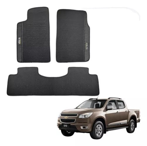 Alfombra Engomada Chevrolet S-10 DC 2012/2012