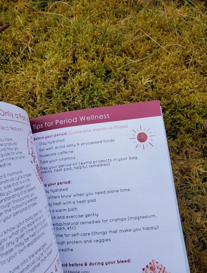 Thumbnail: My Moon Cycles Journal: Youth Edition For Teens & Pre-Teens