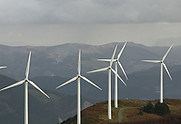 Wind Turbines in the Mountains