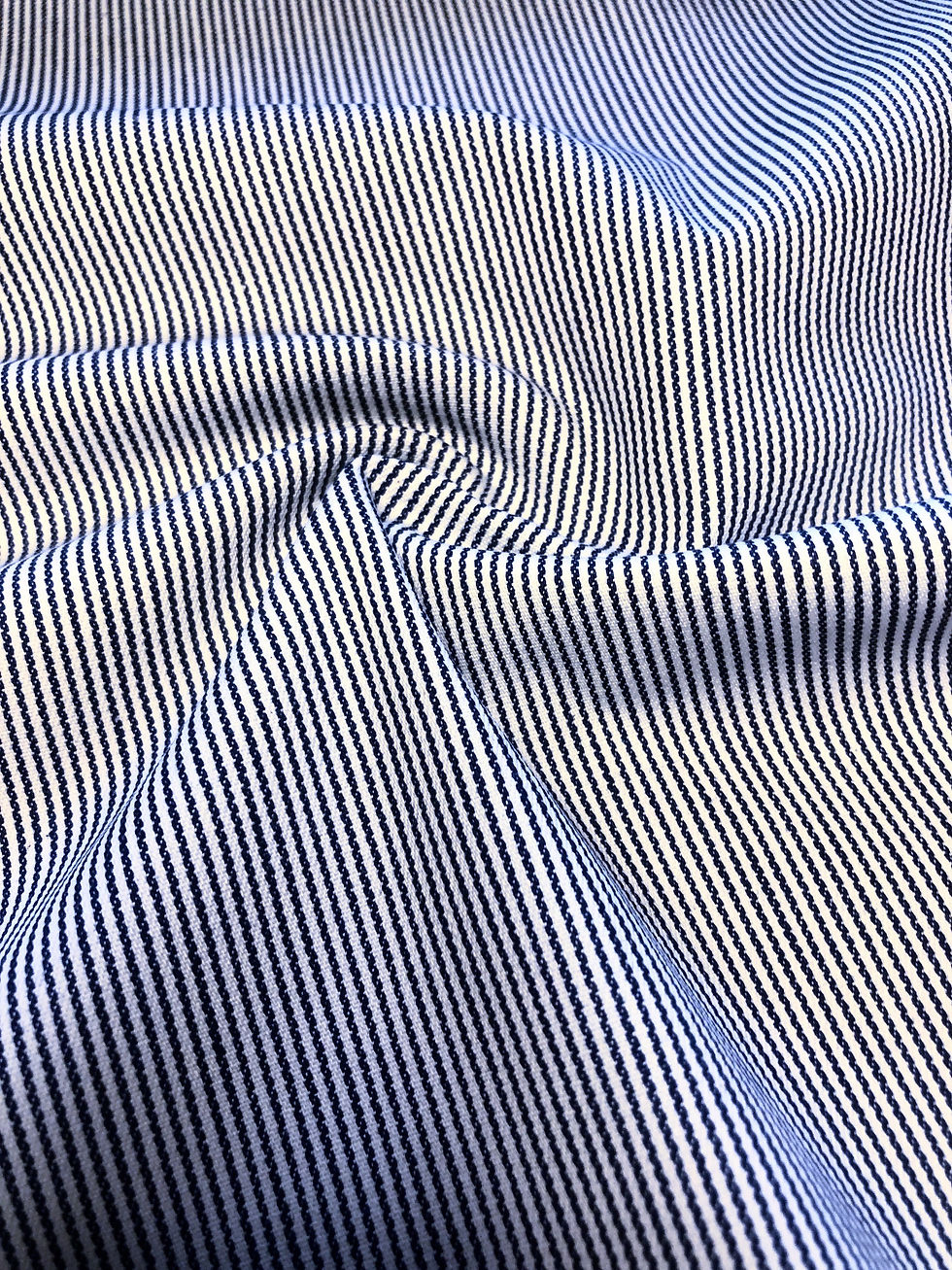 Marlow Stripe Stretch Denim