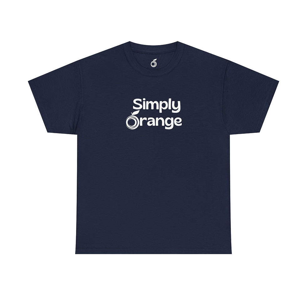 Thumbnail: Simply Orange - Unisex Heavy Cotton Tee