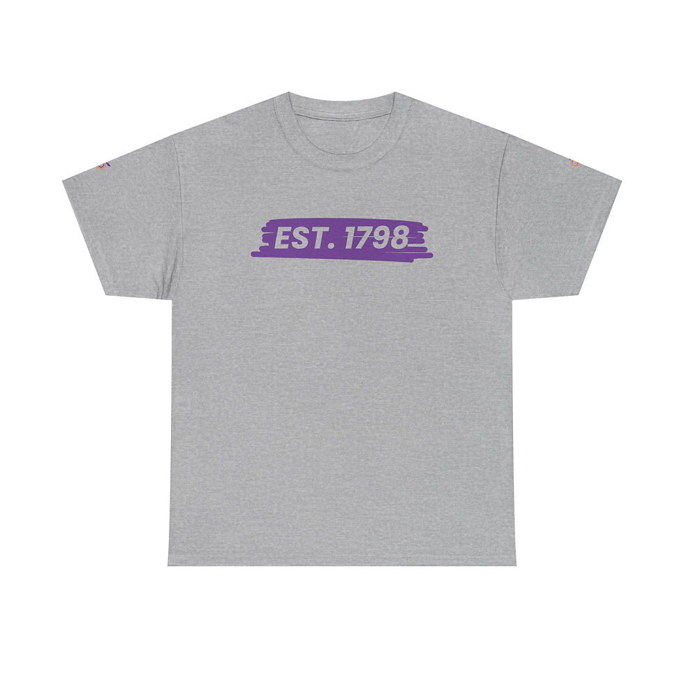 Thumbnail: 1798 Purple Sketched Box Logo T-Shirt