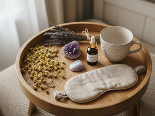 Natural Sleep Rituals with Herbs Crystals and Essential Oils for Better Dreams