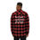 Thumbnail: Unisex Love hard...  Flannel Shirt