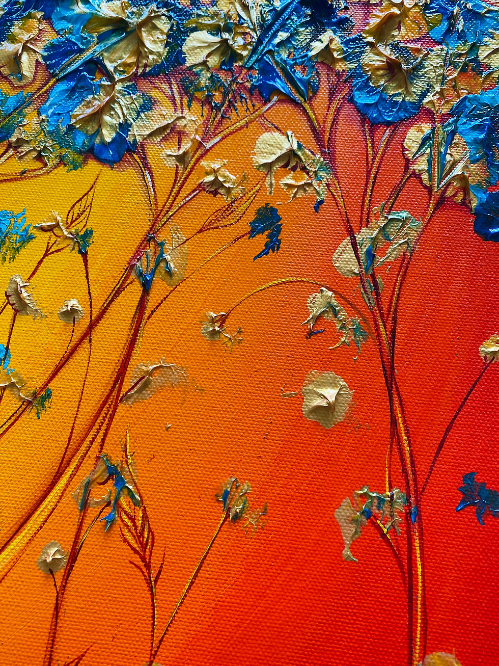 Thumbnail: Vistas of the Heart - "Unique" Print on Canvas