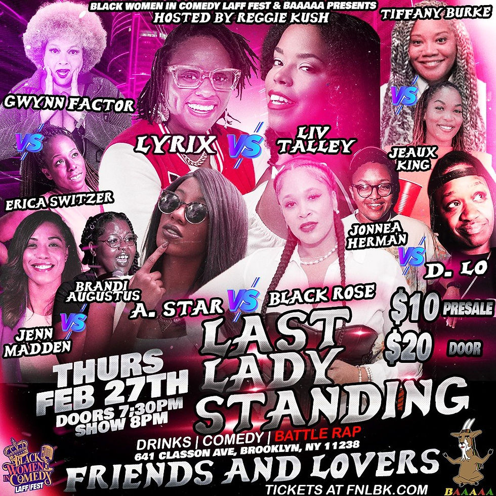 Last Lady Standing:A Comedy Rap Battle