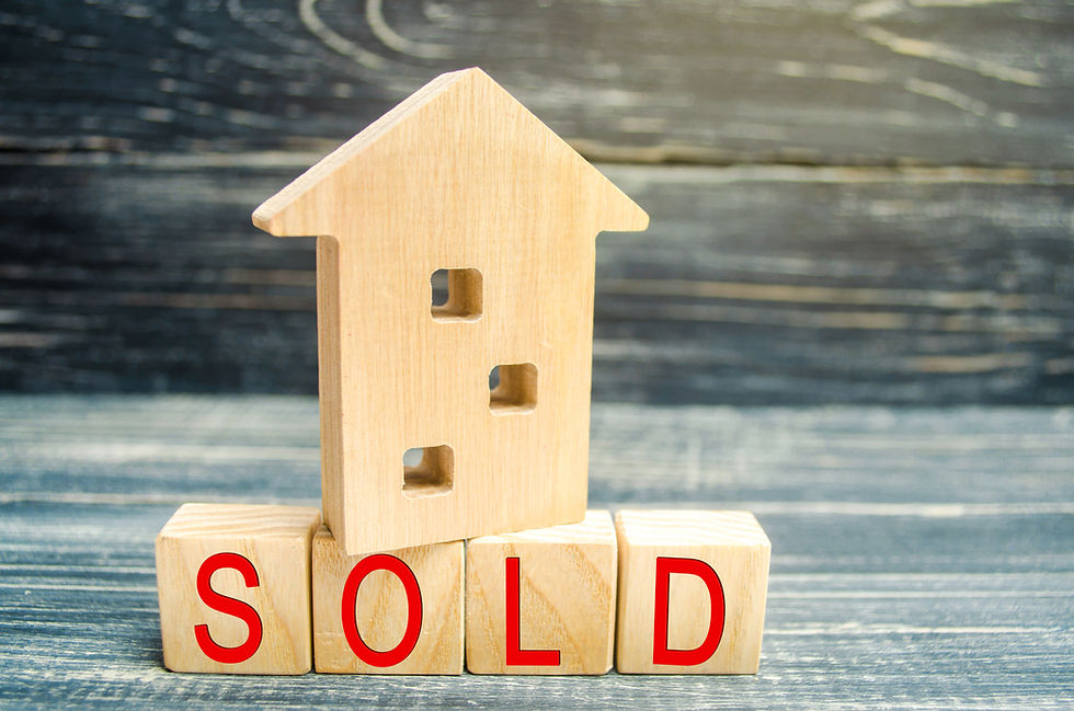 Picture of block home sale