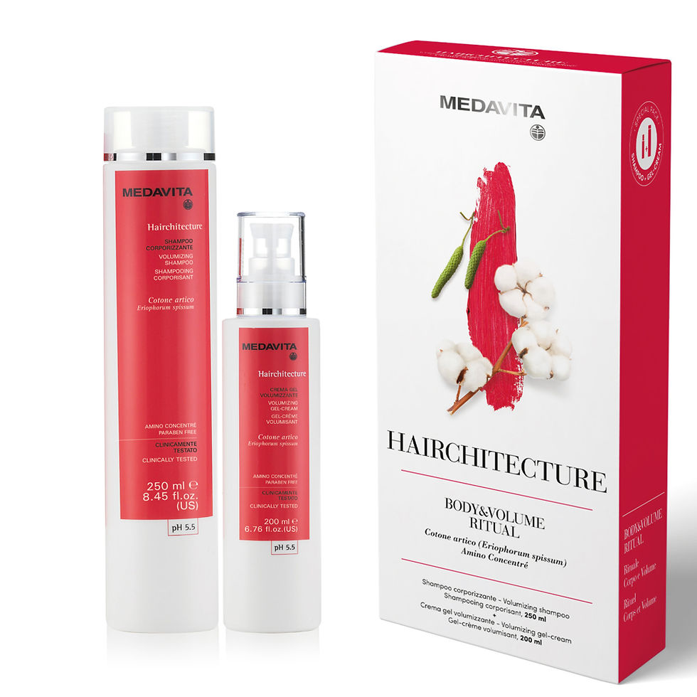 Ритуал за коса обем HAIRCHITECTURE Medavita KIT