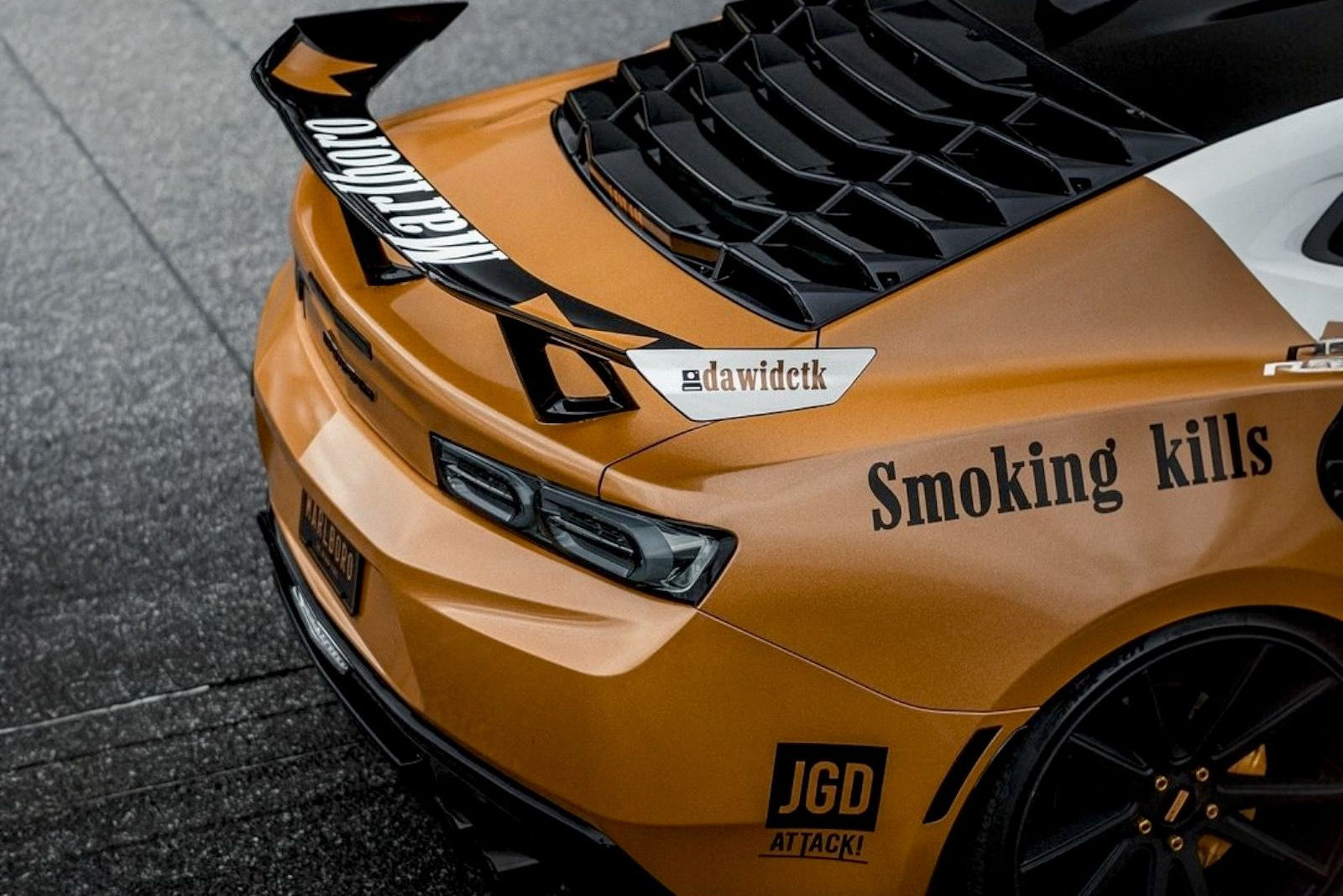 Спойлер за багажник,  zl1 / 1le, гланцово черен