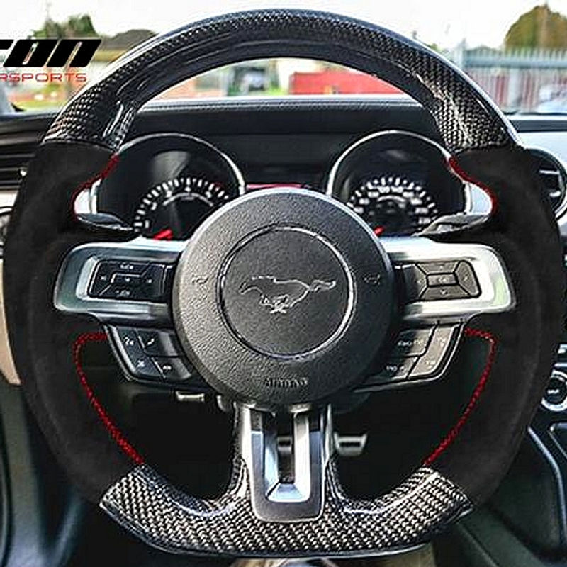 Волан от карбонови влакна с естествена кожа