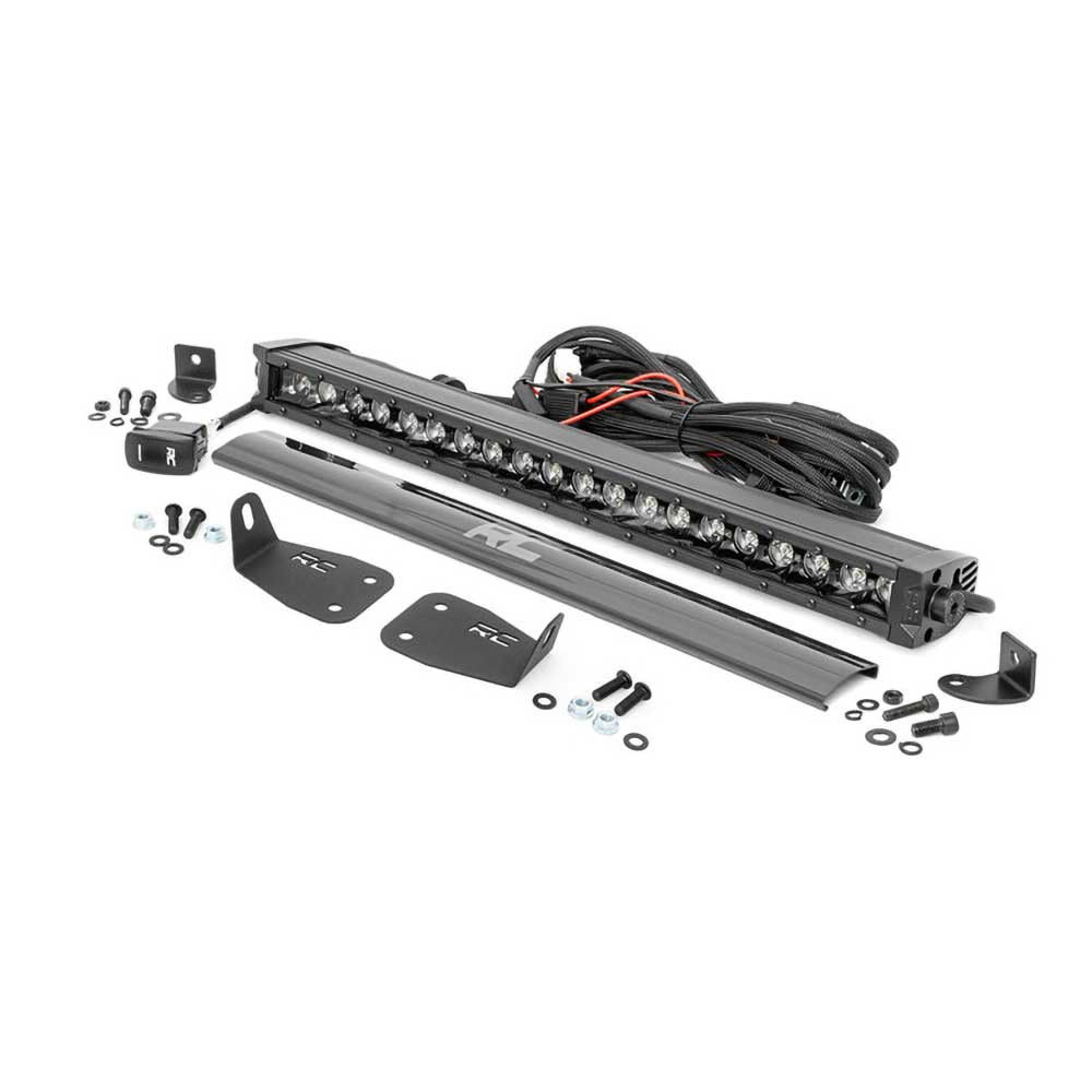 Комплект LED фарове за броня 20" бели DRL Black Series Rough Country