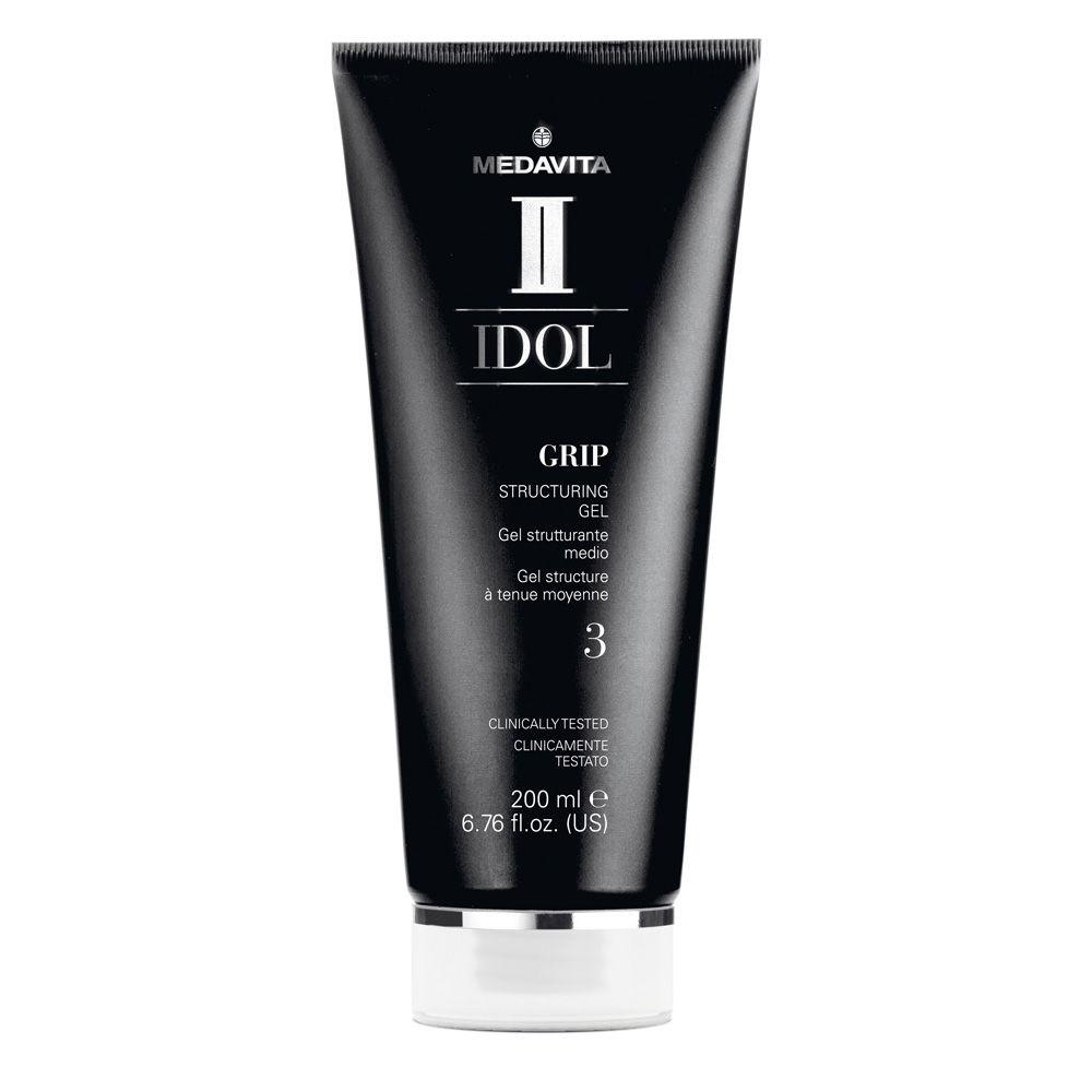 Структуриращ гел GRIP IDOL MEN MEDAVITA 200 ml.