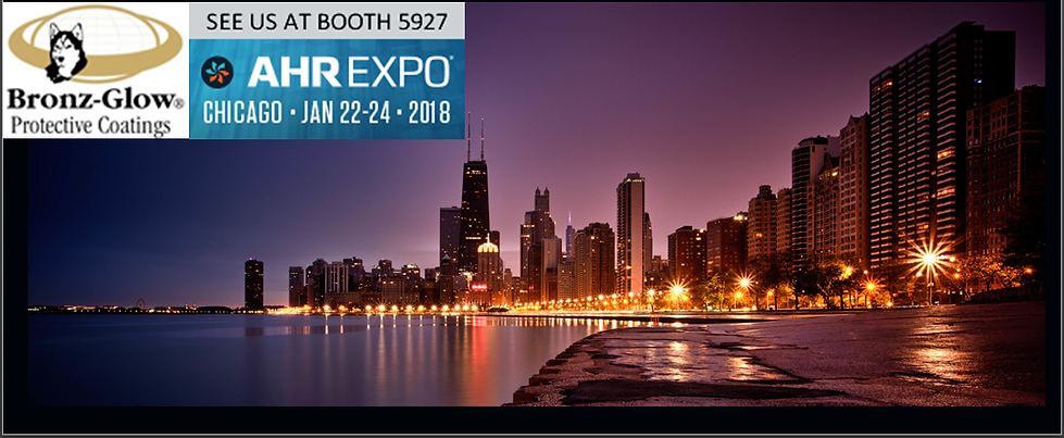 Bronz-Glow will be at the AHR Expo in Chicago January 22-24 in boot 5927.
