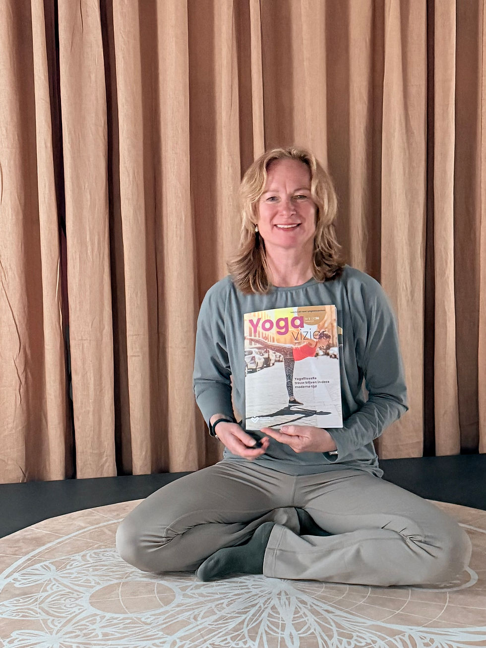 Yoga is geen prestatie, het is een manier van luisteren