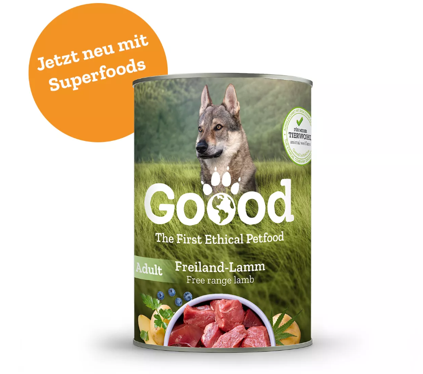 Goood Freilandlamm Adult 400 gr Dose